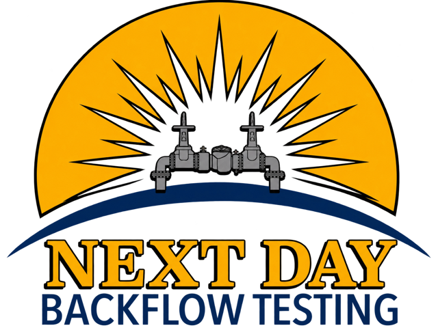 Next Day Backflow Testing logo
